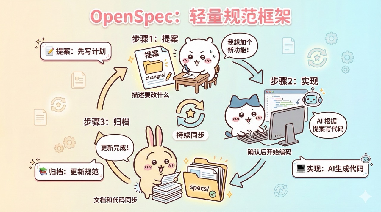 OpenSpec：轻量规范开发框架