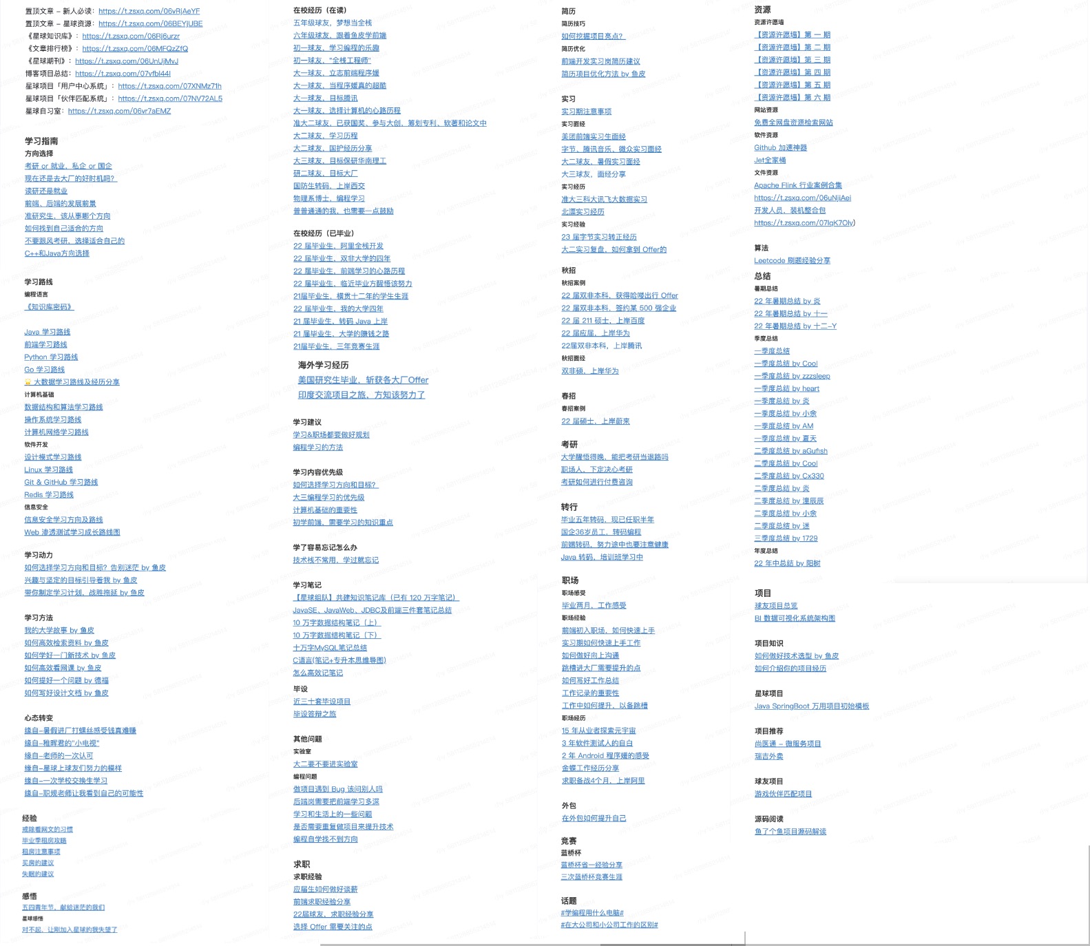 星球原创学习指南